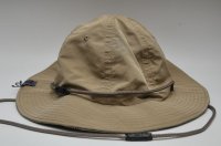 meanswhile　" Ventile / Cotton Birds Eye Reversible Hat "　col.BEIGE