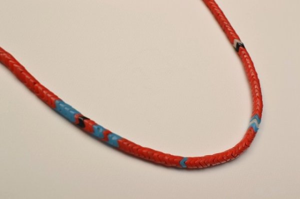 画像1: MIKIA　" Snake Beads Necklace "　col.Red
