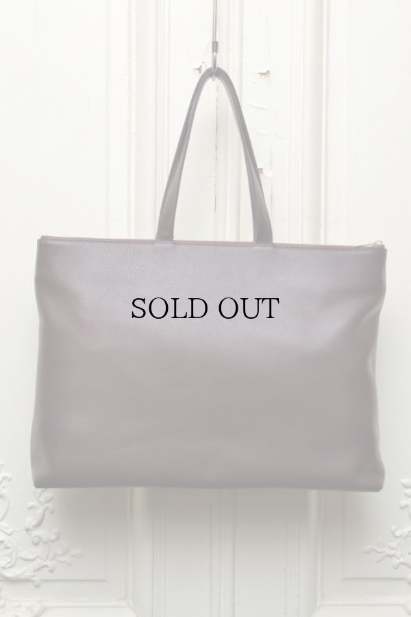 画像7: TSATSAS　" LUCID NINETY L - Leather Shoulder / Hand Bag "　col.BURGUNDY