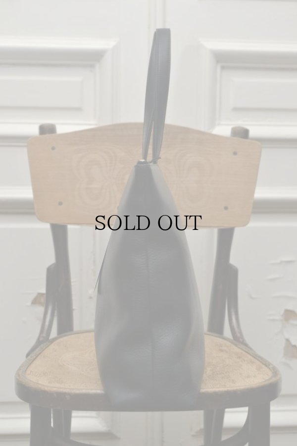 画像3: TSATSAS "LUCID NINETY L"　Leather Shoulder / Hand Bag  col.BLACK