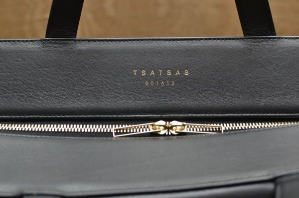 画像5: TSATSAS　" COEN - Leather Shoulder / Hand Bag "　col.BLACK