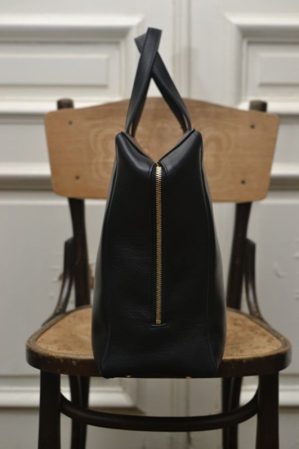 画像3: TSATSAS　" COEN - Leather Shoulder / Hand Bag "　col.BLACK