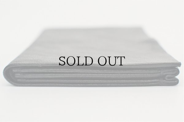 画像5: m.a+ " EXTRA LARGE WALLET WITH HOOK " col.GOAT LEATHER BLACK