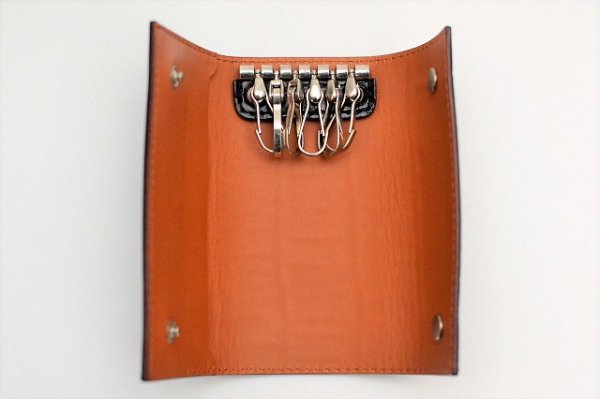 画像4: Felisi　" 921/SA Key Case - Embossed Crocodile "   col.BLACK