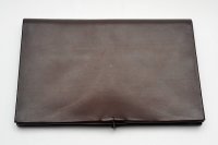 m.a+　" EXTRA LARGE WALLET WITH HOOK "　col.COW LEATHER BROWN