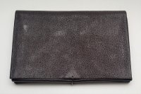 m.a+　" EXTRA LARGE WALLET "　col.PIG LEATHER WINE(DARK)