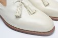 画像5: F.lli Giacometti　" Suede Leather Tassel Loafer : Cordvan Toe "　col.Bianco