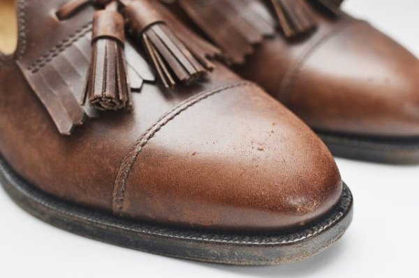 画像5: F.lli Giacometti　" Quilt Tassel Loafer "　col.ETRUSCO