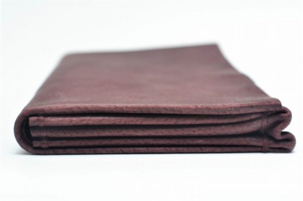画像5: m.a+　" EXTRA LARGE WALLET "　col.PIG LEATHER WINE(LIGHT)