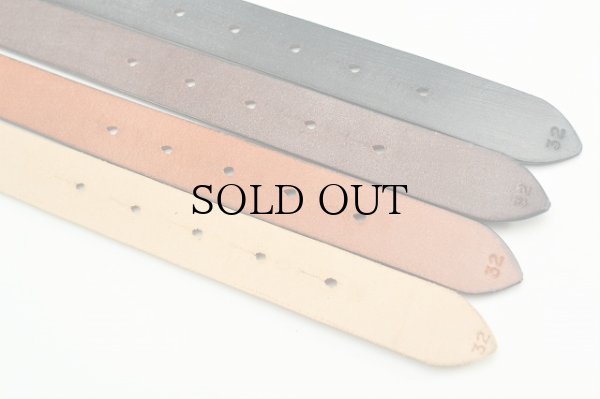 画像6: JABEZ CLIFF　" Stirrup Leather Belt "　col.CHESNUTT