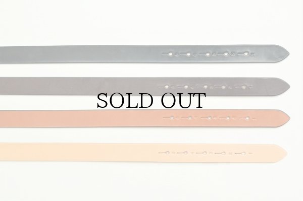 画像4: JABEZ CLIFF　" Stirrup Leather Belt "　col.CHESNUTT