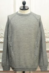 ACRONYM　" Cashllama Silk Mesh Crewneck Sweatshirt "　col.Gray