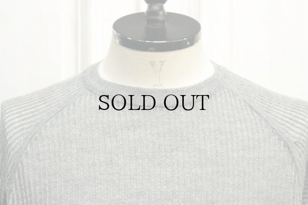 画像2: ACRONYM　" Cashllama Silk Mesh Crewneck Sweatshirt "　col.Gray