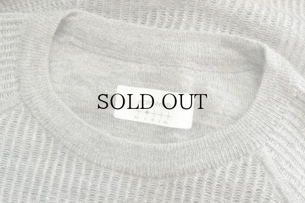 画像9: ACRONYM　" Cashllama Silk Mesh Crewneck Sweatshirt "　col.Gray