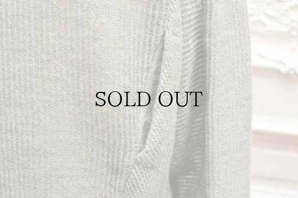 画像3: ACRONYM　" Cashllama Silk Mesh Crewneck Sweatshirt "　col.Gray