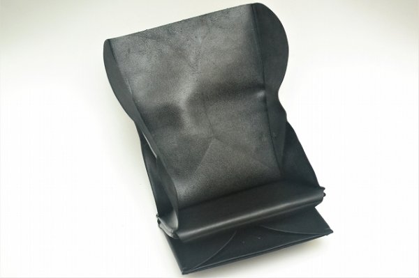 画像6: m.a+　" EXTRA LARGE WALLET "　col.COW LEATHER BLACK