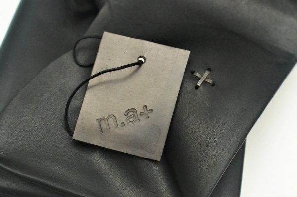 画像10: m.a+　" EXTRA LARGE WALLET "　col.COW LEATHER BLACK