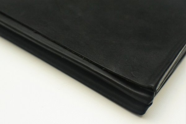 画像9: m.a+　" EXTRA LARGE WALLET "　col.COW LEATHER BLACK