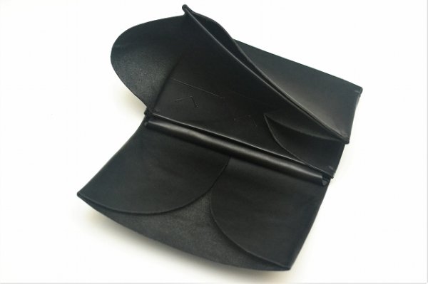 画像8: m.a+　" EXTRA LARGE WALLET "　col.COW LEATHER BLACK