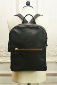 画像1: CORIU　" Zipped Backpack "　col.Black (1)