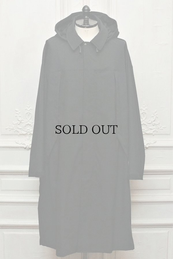 画像1: O- (0-CHO-RUI.LAB)　" SOFTSHELL OVER COAT  "　col.Black