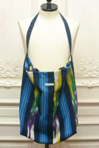 Engineered Garments　" Cally All Tote - Cotton Ikat "　col.Blue/Green/Yellow