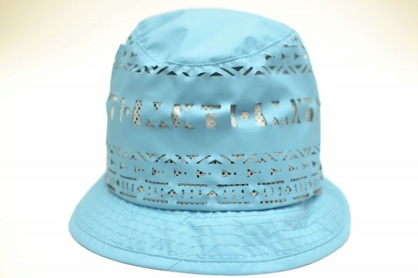 画像4: KIJIMA TAKAYUKI　" Cut Shape Hat - Nylon "　col.Turquoise