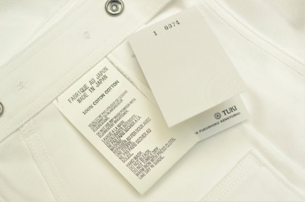 画像7: TUKI　" snap pants "　col.white(00)