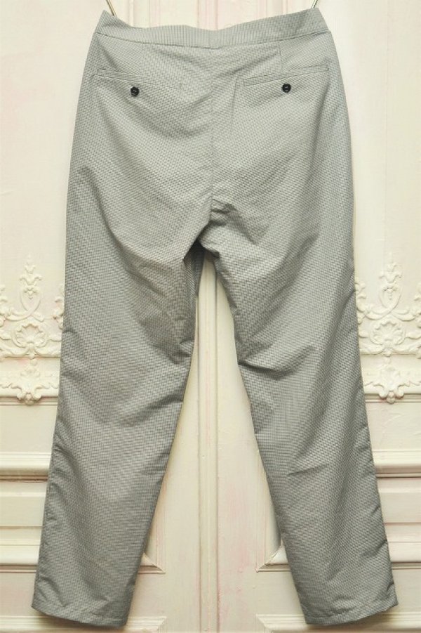 画像3: CAMIEL FORTGENS　" SLACKS PANTS - COTTON  "　col.BLUE CHECK
