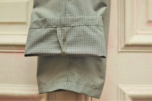 画像5: CAMIEL FORTGENS　" SLACKS PANTS - COTTON  "　col.BLUE CHECK