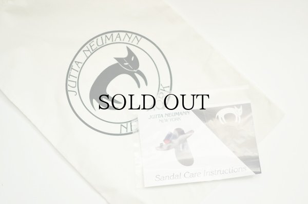 画像8: JUTTA NEUMANN　" Alice Square - Leather Sandals "　col.Kelly Green NL