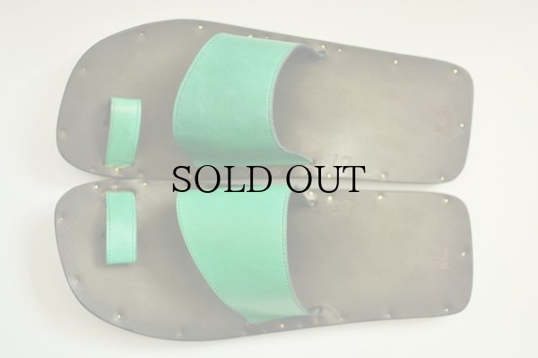 画像5: JUTTA NEUMANN　" Alice Square - Leather Sandals "　col.Kelly Green NL