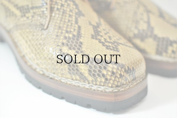 画像4: MARMOLADA 　" Chukka Boots - Python "　col.BEIGE