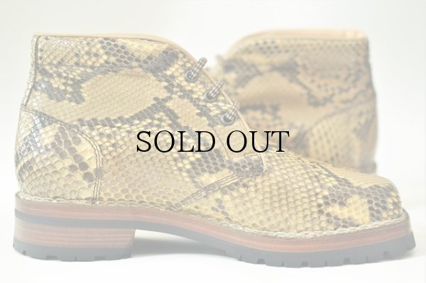 画像2: MARMOLADA 　" Chukka Boots - Python "　col.BEIGE