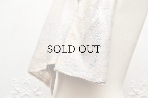 画像4: SILVANA MANETTI　" WOOL SILK STOLE - LIGHT 200 "　col.Beige / Ice