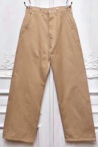 Taiga Takahashi　" ENGINEER TROUSERS  "　col.Natural Dyed Beige