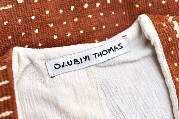 画像8: Olubiyi Thomas　" Kimono Back Cardigan "　 col.RUST / SIZE2