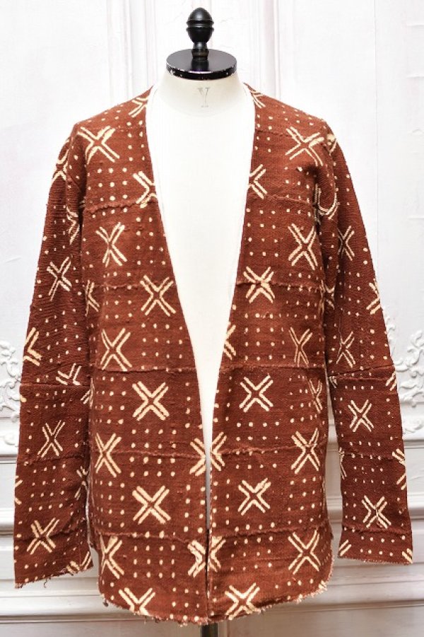 画像1: Olubiyi Thomas　" Kimono Back Cardigan "　 col.RUST / SIZE3