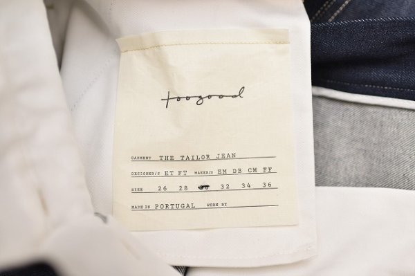 画像7: toogood　" THE TAILOR JEAN  "　col.Indigo