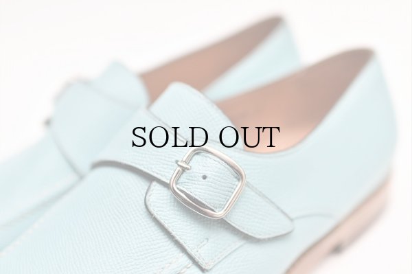 画像6: F.lli Giacometti　" Single Monk Strap Loafer - mathematics excrusive "　col.Shatoosh Blu Atollo 