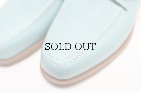 画像7: F.lli Giacometti　" Single Monk Strap Loafer - mathematics excrusive "　col.Shatoosh Blu Atollo 