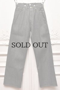 Taiga Takahashi　" DENIM TROUSERS C.1920'S "　col.Raw Indigo