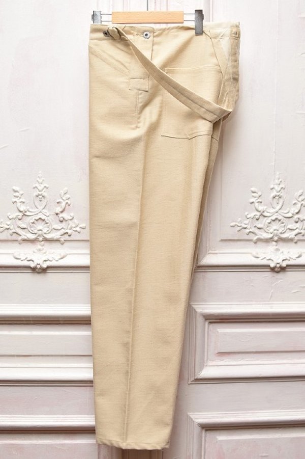 画像4: Taiga Takahashi　" BRACED WORK TROUSERS "　col.Ivory