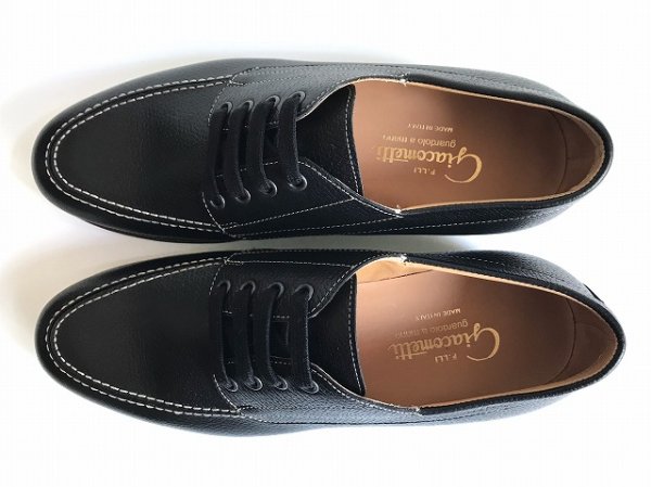 画像4: F.lli Giacometti　" Boat moccasin "　col.Nera