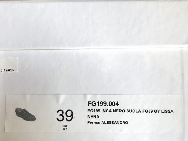 画像8: F.lli Giacometti　" Boat moccasin "　col.Nera