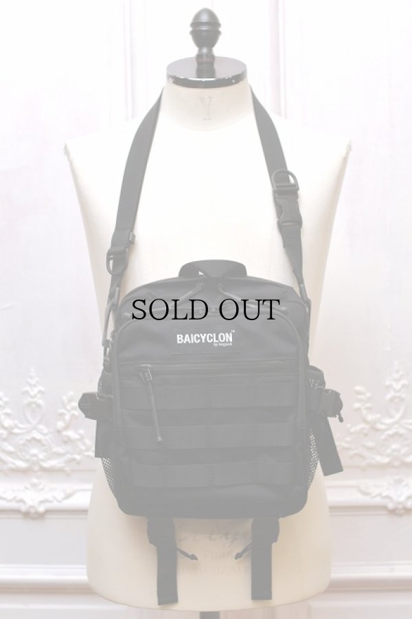 画像1: BAICYCLON by Bagjack　" molle small shoulder bag "　col.Black1