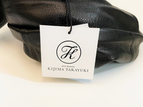 画像10: KIJIMA TAKAYUKI " Cow Leather Casqette " col.Black