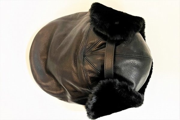 画像5: KIJIMA TAKAYUKI " Cow Leather Casqette " col.Black