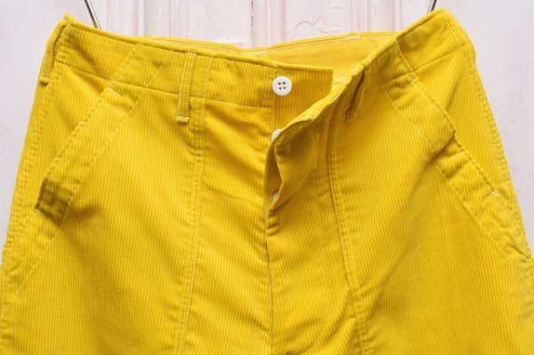 画像2: TUKI　" beaker pants "　col.Yellow（24）
