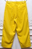 画像3: TUKI　" short trousers "　col.Yellow（24） (3)